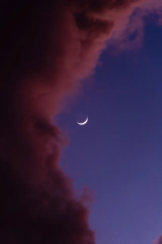 Deep purple dusk