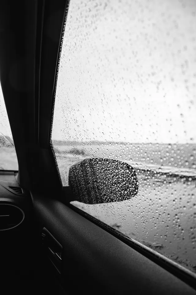 Rain on a window